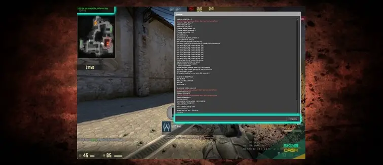 Chat command cs go disable Menu