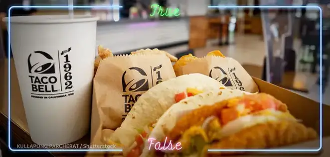 True or False Fast Food Edition Quiz Answers