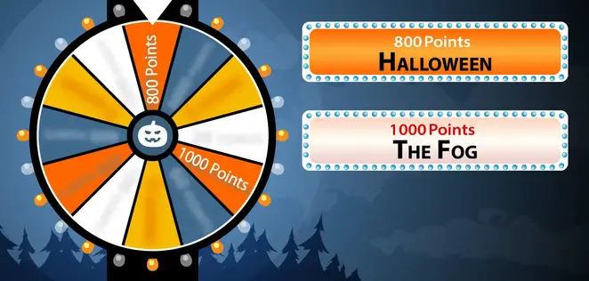 Lucky Wheel Halloween Edition Quiz